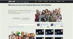 Desktop Screenshot of acoo.net