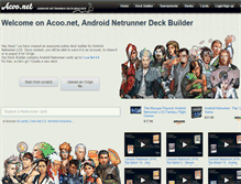 Tablet Screenshot of acoo.net